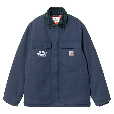 carhartt(カーハート) コラボ Quartersnacks OG Arctic Coat – Blue (aged canvas)