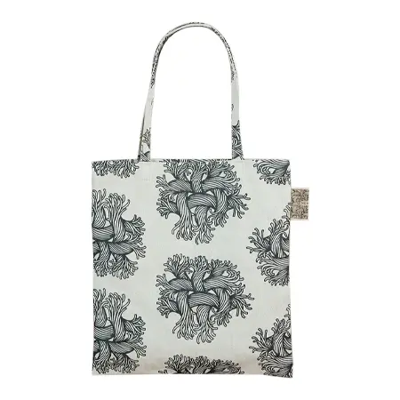 Christopher Nemeth(クリストファーネメス) バッグ Tote Bag- Long Strap- Linen100%- Emb Rope Print- Raw