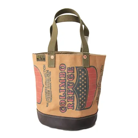 COLIMBO(コリンボ) バッグ ORIGINAL TRAPPER’S BARREL TOTE (CAMEL)