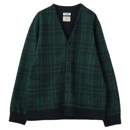 COOHEM(コーヘン) カーディガン MADRAS CARDIGAN