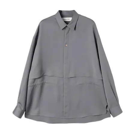 CULLNI(クルニ) シャツ Layered Waist Drawstring Shirts