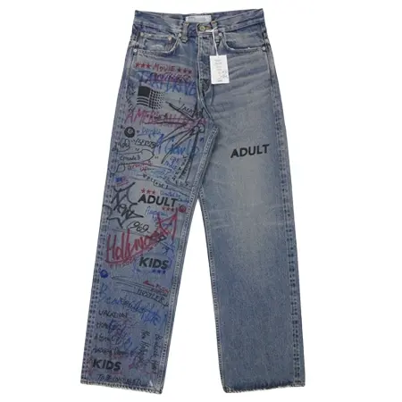 DAIRIKU(ダイリク) デニム Painted Damage Denim Pants（ペインテッド）［デニムパンツ-20秋冬］ [20AW B-5N]