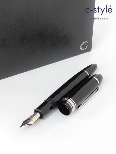 MONTBLANC モンブラン 万年筆 ブラック マイスターシュテュック プラチナコーティングブラック P149 11506