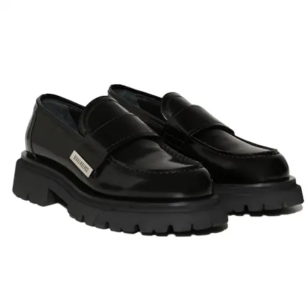 DIRK BIKKEMBERGS(ダークビッケンバーグ) 靴 LEATHER MEN’S MOCASSINS – CHUNKY COLLEGE