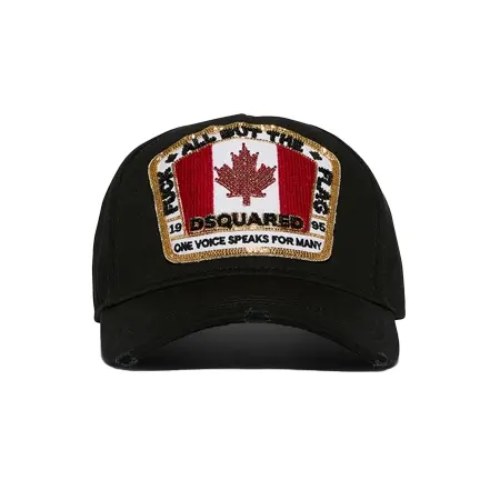 DSQUARED2(ディースクエアード) キャップ CANADIAN FLAG BASEBALL CAP