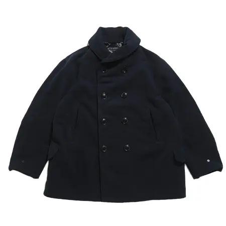 ENGINEERED GARMENTS(エンジニアドガーメンツ) コート LH Pea Coat – Polyester Fake Melton