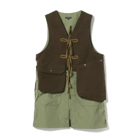 ENGINEERED GARMENTS(エンジニアドガーメンツ) ベスト FISHING VEST – COTTON MOLESKIN