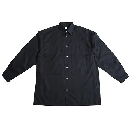 E. Tautz(イートウツ) シャツ ブロード LINEMAN SHIRT ネイビー