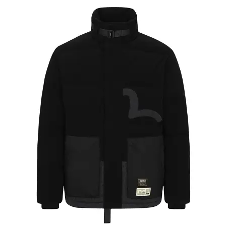 EVISU(エヴィス) ジャケット SEAGULL APPLIQUÉ PATCHWORK DOWN JACKET