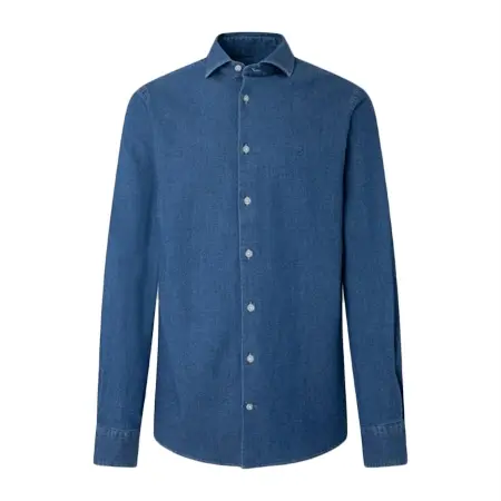 HACKETT LONDON(ハケットロンドン) シャツ インディゴストレッチデニムシャツ / インディゴ