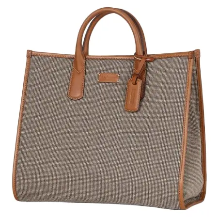Hartmann(ハートマン) バッグ プレイド ツイードベルティング トート ベージュ