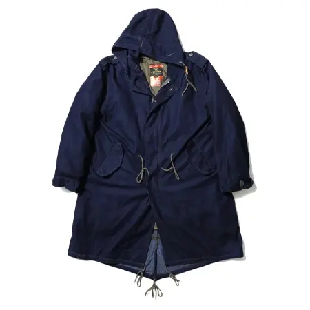 HOUSTON(ヒューストン) M-51 51218 INDIGO NYLON M-51 PARKA / インディゴナイロンM-51 パーカー