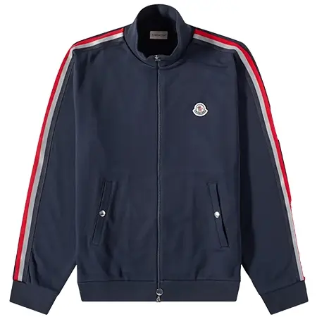 MONCLER(モンクレール) カーディガン テーピング ジップ カーディガン