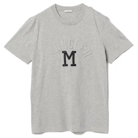 MONCLER(モンクレール) Tシャツ ロゴ クルーネック Tシャツ