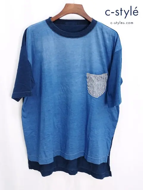 45R フォーティファイブアール 908オーシャン Tシャツ 5 インディゴ コットン