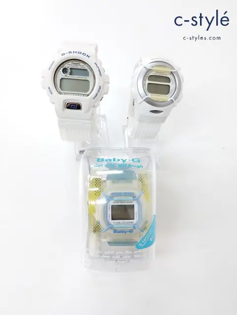 CASIO カシオ 腕時計 クォーツ G-SHOCK DW-6697 1441 メンズ Baby-G BG-097 1564 BG-360 1455 レディース 計3点