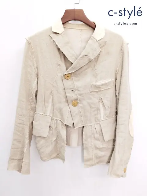 TAKAHIROMIYASHITATheSoloIst. ホースライディングジャケット XS クリーム系 s.0001-1 日本製