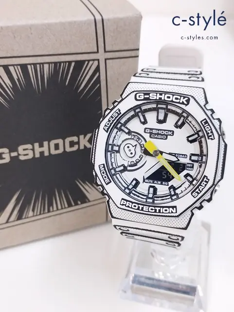 CASIO カシオ 腕時計 ホワイト系 G-SHOCK GA-2100MNG-7AJR