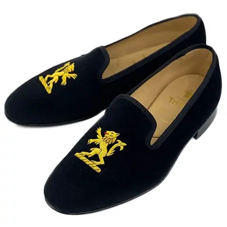 Tricker’s(トリッカーズ) チャーチル CHURCHILL / BLACK VELVET LION (HALF RUBBER SOLE)