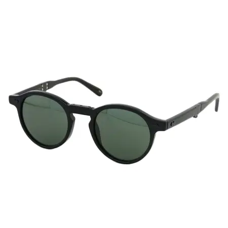 MOSCOT(モスコット)×wings + horns(ウイングスアンドホーンズ) コラボレーション 限定サングラス MILTZEN FOLD ミルツェン Col.BLACK 46size