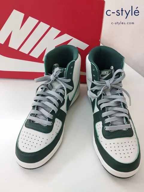 NIKE ナイキ スニーカー 26cm ホワイト×グリーン Terminator High FD0650-100
