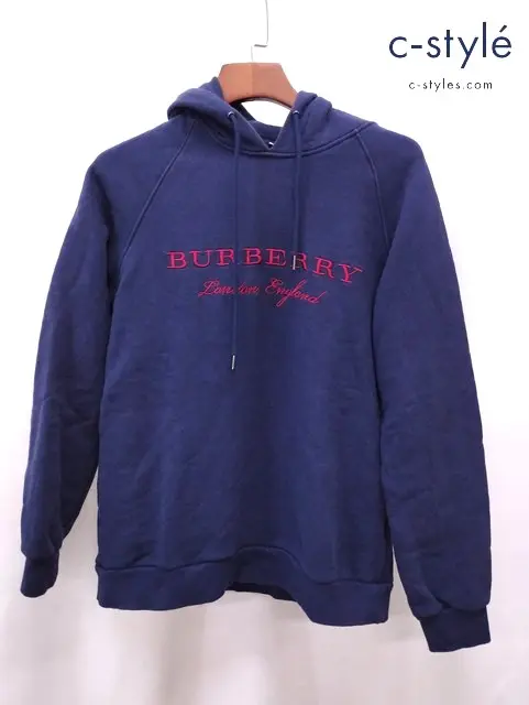 BURBERRY バーバリー ブランドロゴパーカー LG ネイビー系 フーディ