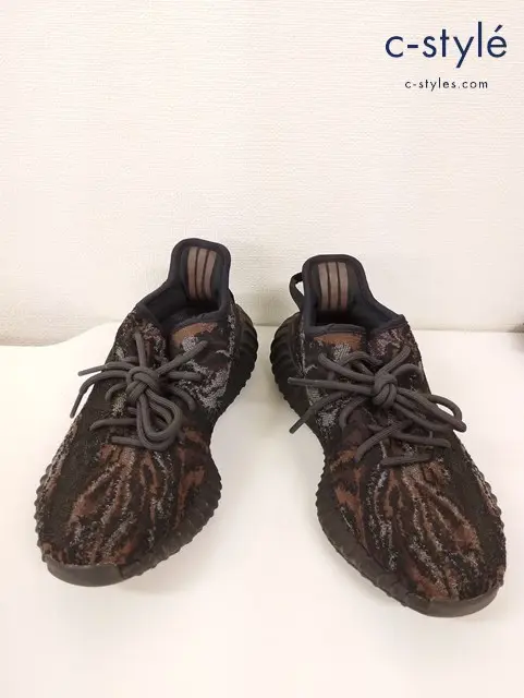 adidas アディダス YEEZY BOOST 350 V2 GW3774 スニーカー 24.5cm ブラック×ブラウン系