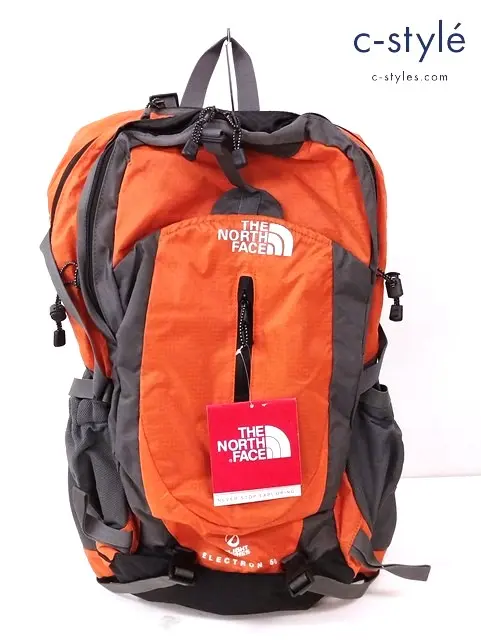 THE NORTH FACE ノースフェイス バックパック リュック オレンジ×グレー
