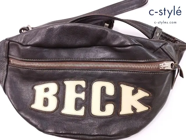 TOYS McCOY トイズマッコイ ウエストバッグ ボディバッグ ブラック DUAL BLADE BAG “BECK”