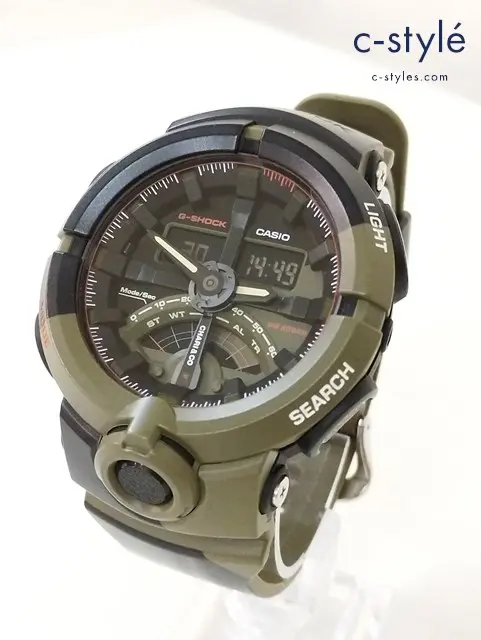 CASIO カシオ G-SHOCK 腕時計 カーキ×ブラック GA-500 CHARI & COタイアップモデル