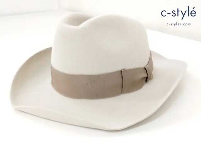 WACKO MARIA ワコマリア ハット M クリーム JOHNNY-MAGA HAT-04-JOHNNY-MAGA 毛100%