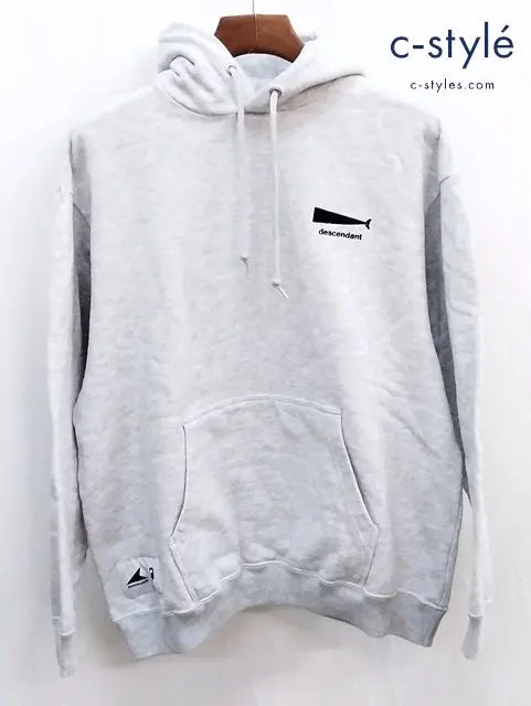DESCENDANT ディセンダント パーカー 3 グレー フーディー