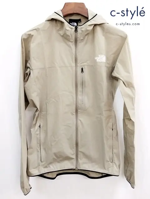 THE NORTH FACE ノースフェイス マウンテンソフトシェルフーディ L ベージュ NP21703