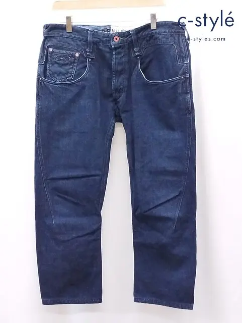 DENHAM デンハム デニムパンツ W36 L34 インディゴ CROSS BACK CARROT FIT