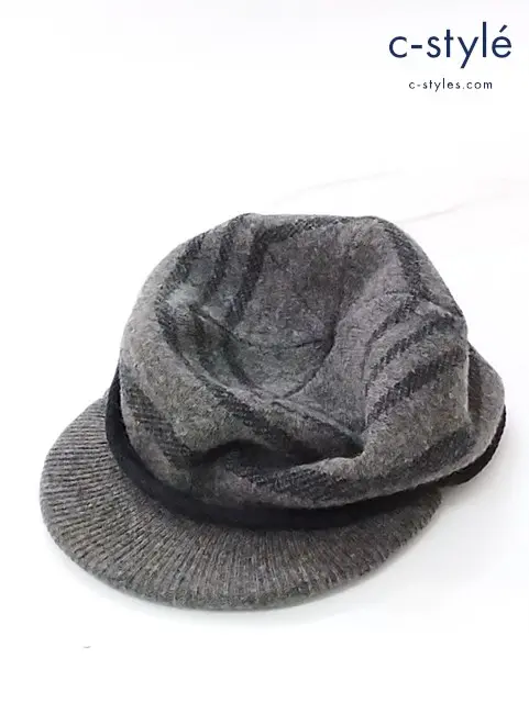 RRL ダブルアールエル ニットキャップ ONE SIZE グレー