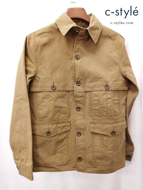 RRL ダブルアールエル ワークジャケット XS ベージュ MNRROTWM5L00037 綿100%