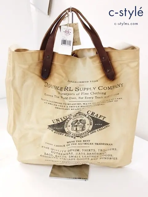 RRL ダブルアールエル 2WAYトートバッグ ONE SIZE ベージュ 5610520 ショルダー