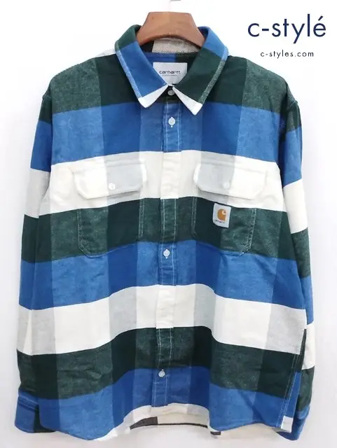 carhartt カーハート 長袖シャツ L マルチカラー L/S Lyman Shirt I032156 コットン100%