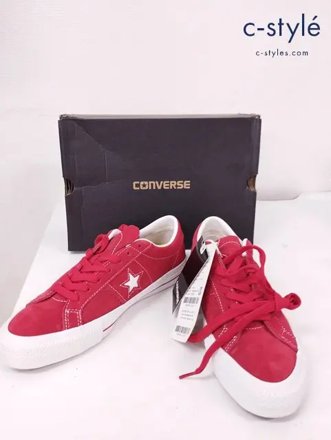 CONVERSE コンバース ワンスター スケート ルナロン レッドスウェード 149865C 26cm タグ付