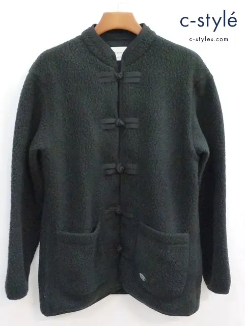 SNOW PEAK × JOURNAL STANDARD スノーピーク コラボ フリースチャイナジャケット M 黒 JS-JK-20AU001