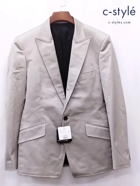 5351 POUR LES HOMMES タキシードジャケット 3 シルバーグレー 0210082003