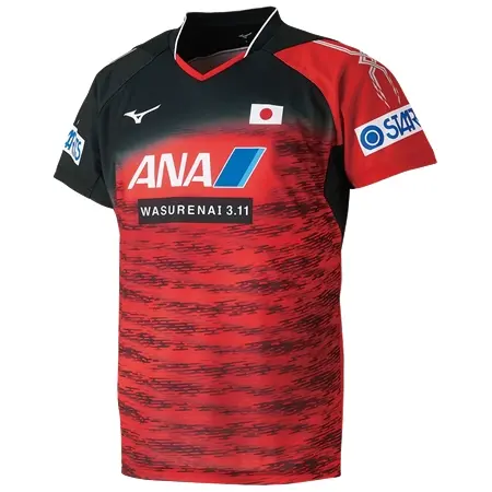 MIZUNO(ミズノ) 卓球 ユニフォーム レプリカTシャツ(2018年卓球女子日本代表モデル)