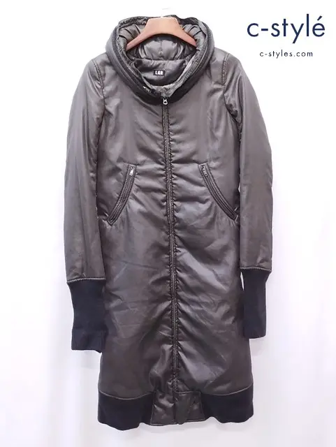L.G.B. ルグランブルー 中綿ナイロンロングコート 0 カーキ系 BONO-11 / LG-7115DBC