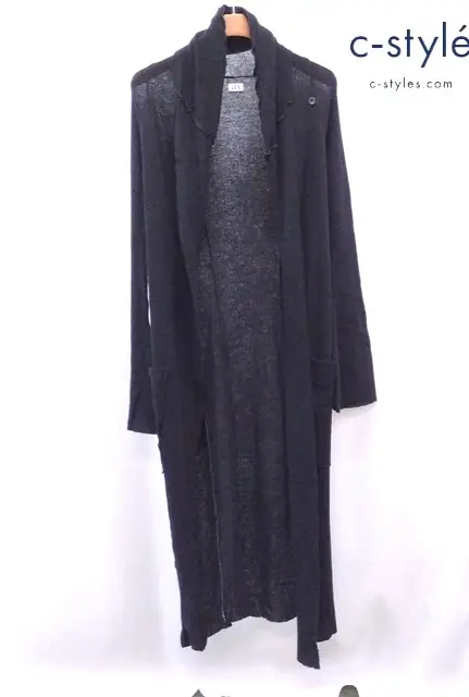 L.G.B. ルグランブルー ロングカーディガン 0 ブラック CARD I/LG CSWO