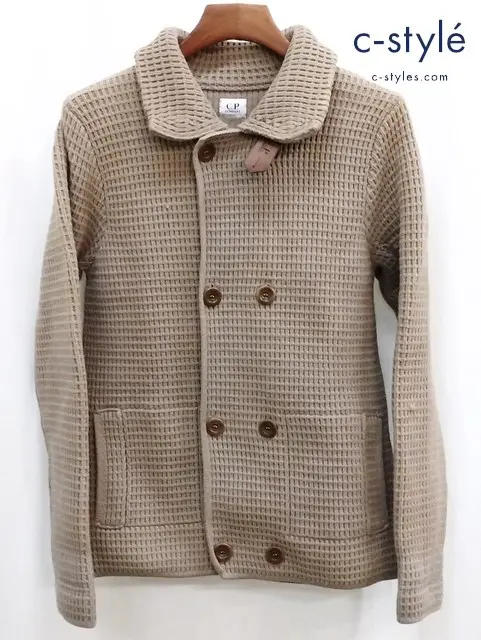 C.P. Company シーピーカンパニー ニットブルゾン 46 ベージュ系
