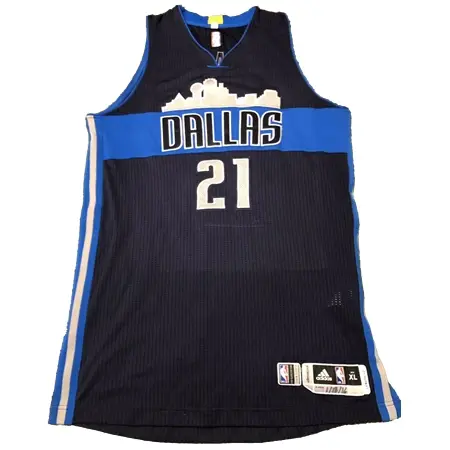Dallas Mavericks(ダラス マーベリックス) バスケットボール ユニフォーム 2015－16 実使用品