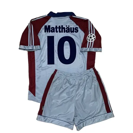 FC Bayern Munchen(FCバイエルン・ミュンヘン) サッカー ユニフォーム 1998-1999年 チャンピオンズリーグ ローター・マテウス 選手モデル