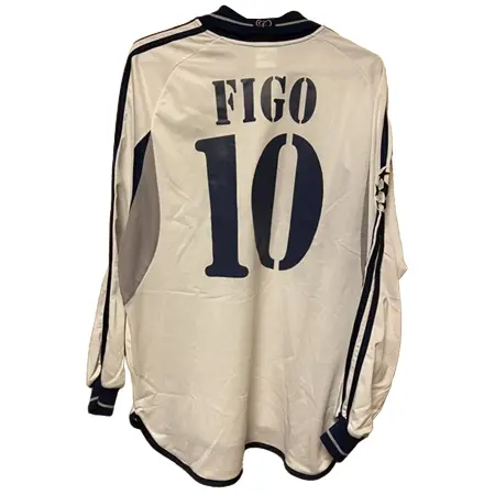 Real Madrid CF(レアル・マドリード) サッカー ユニフォーム 2000-01 フィーゴ CL仕様 限定品