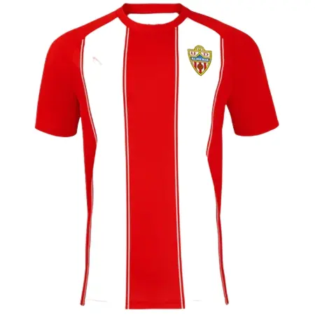 UD Almeria(UDアルメリア) サッカー ユニフォーム 24/25 公式 ホーム 半袖 （選手名、背番号、パッチ込み）