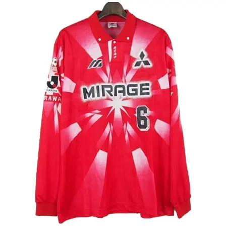 Urawa Red Diamonds(浦和レッズ) サッカー ユニフォーム 1995-1996 福田